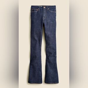 J. Crew Dark Denim Skinny Flare Jeans